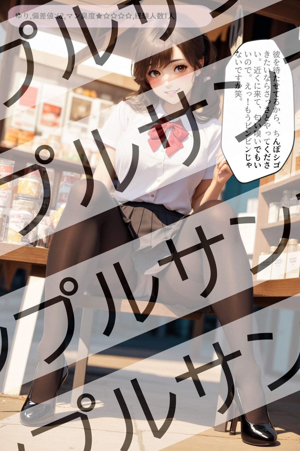 優等生の制服パンストJKのパンチラ vol.1 サンプル 3