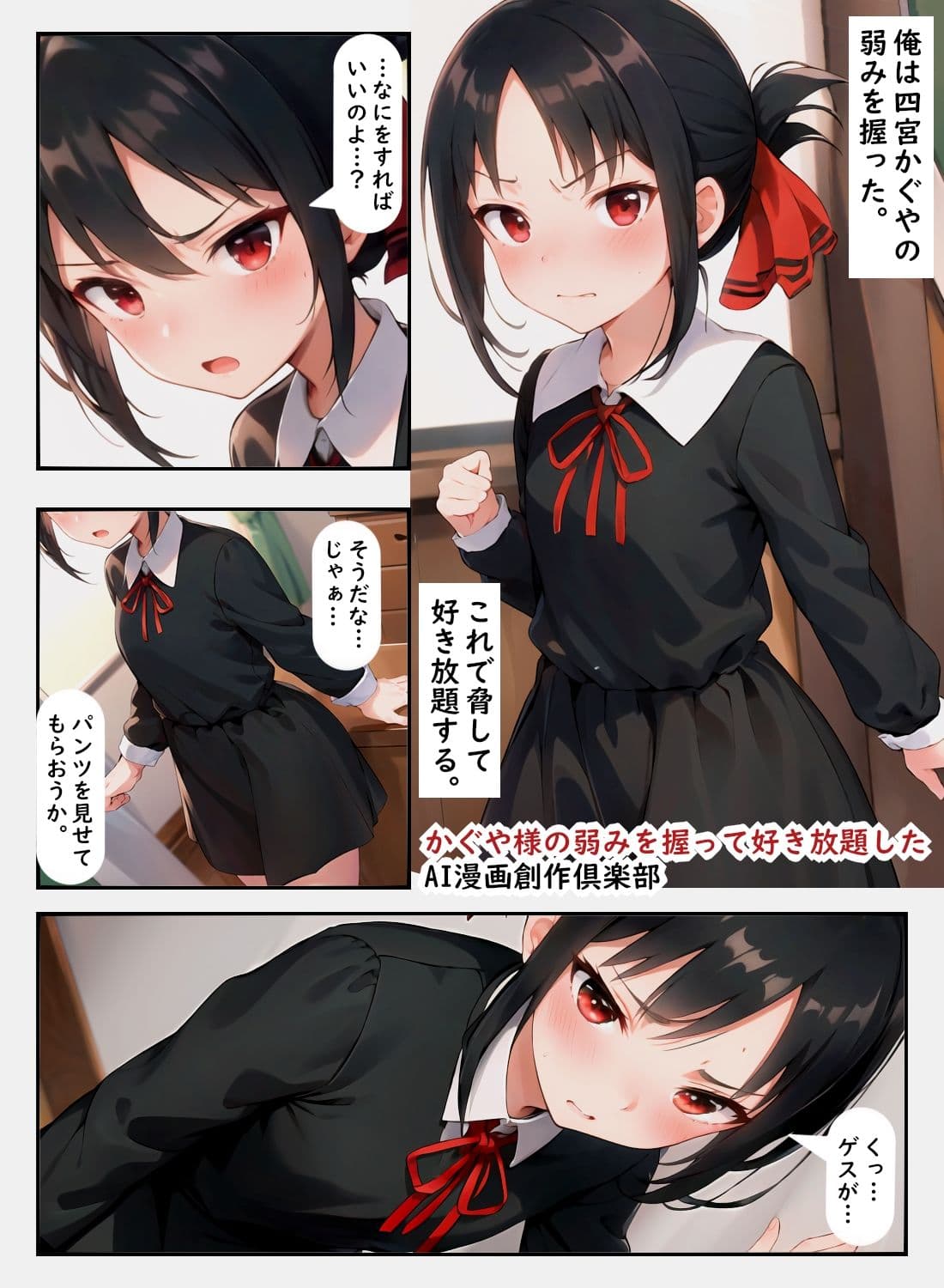 かぐや様の弱みを握って好き放題した サンプル 1