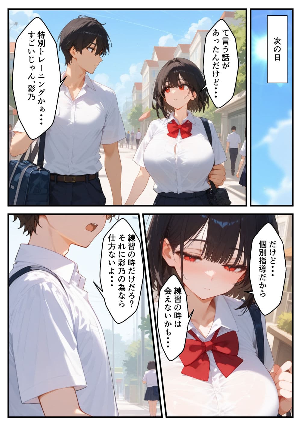 陸上女子の彼女が寝取られる話 サンプル 5