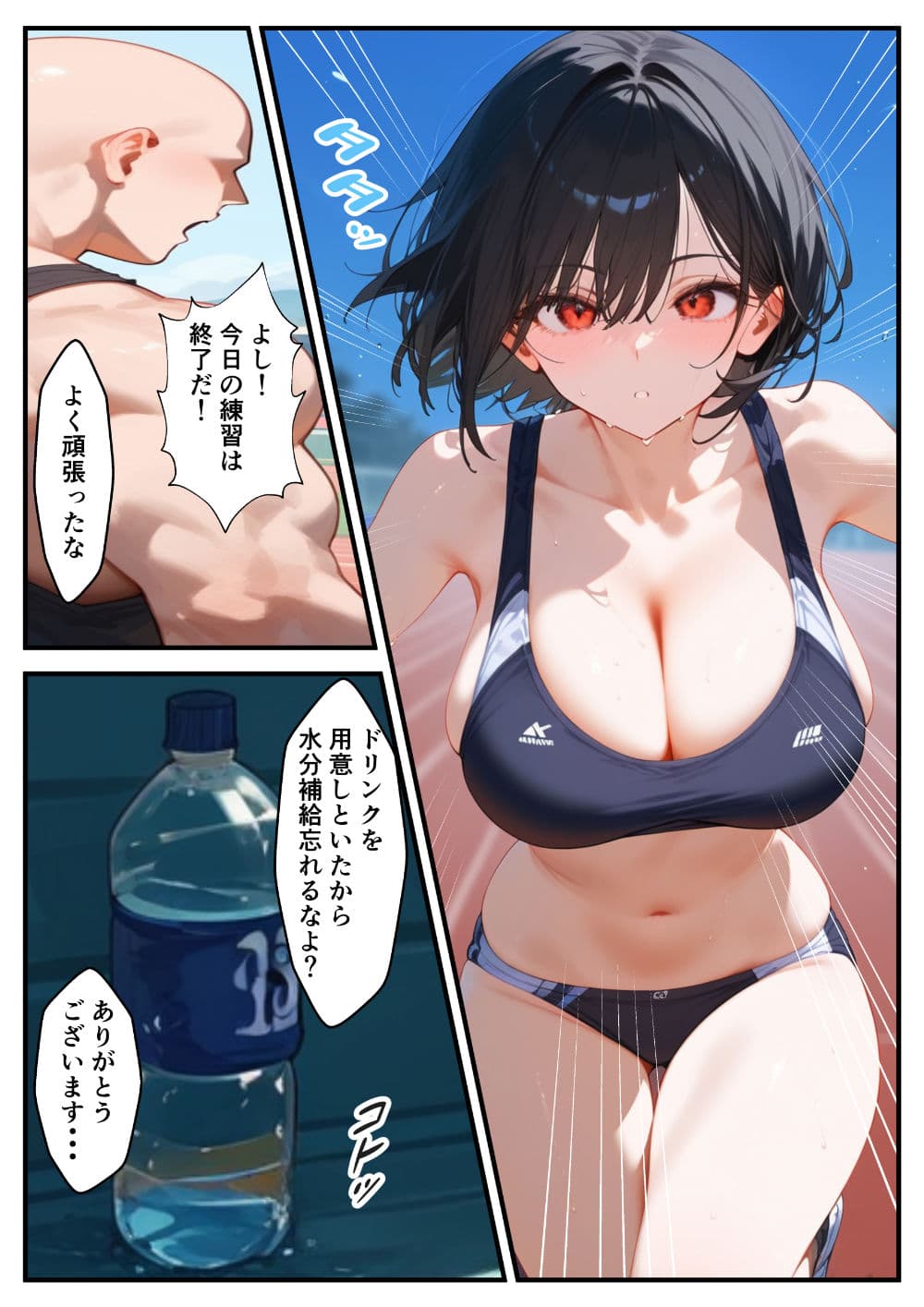 陸上女子の彼女が寝取られる話 サンプル 7