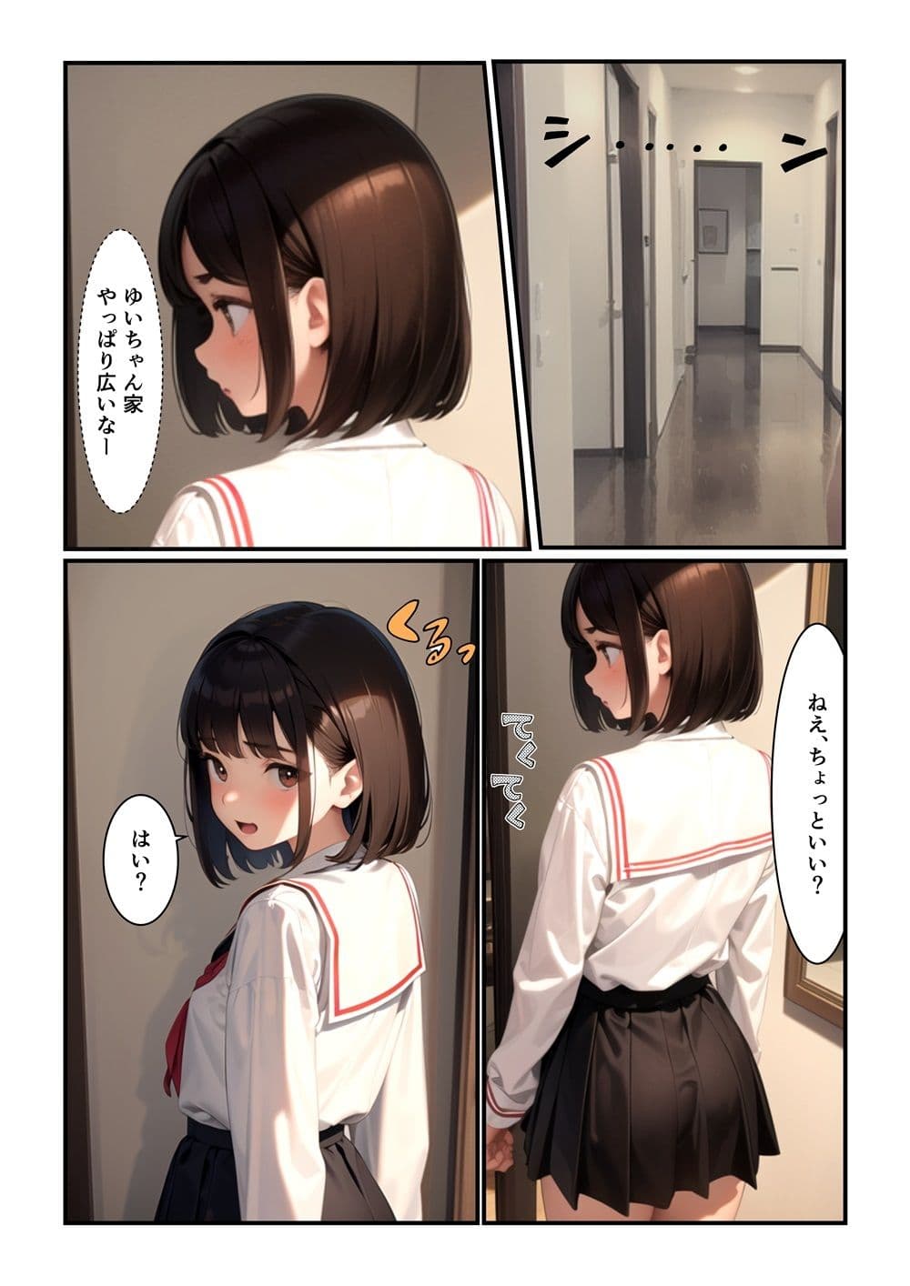 娘の友達に背徳種付けプレス サンプル 2