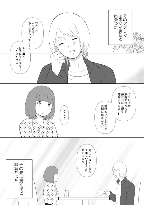 ゲイと友情結婚したらレ●プされた話 サンプル 2