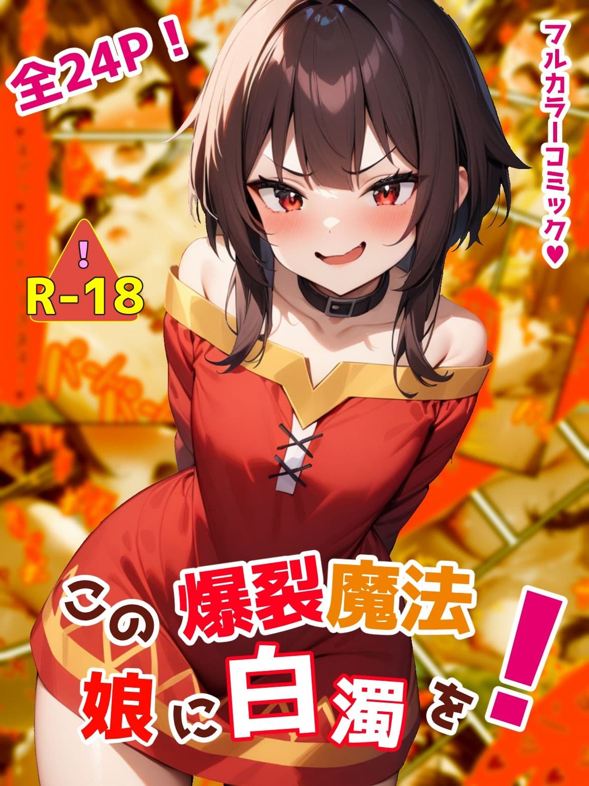 この爆裂魔法娘に白濁を！ サンプル 1
