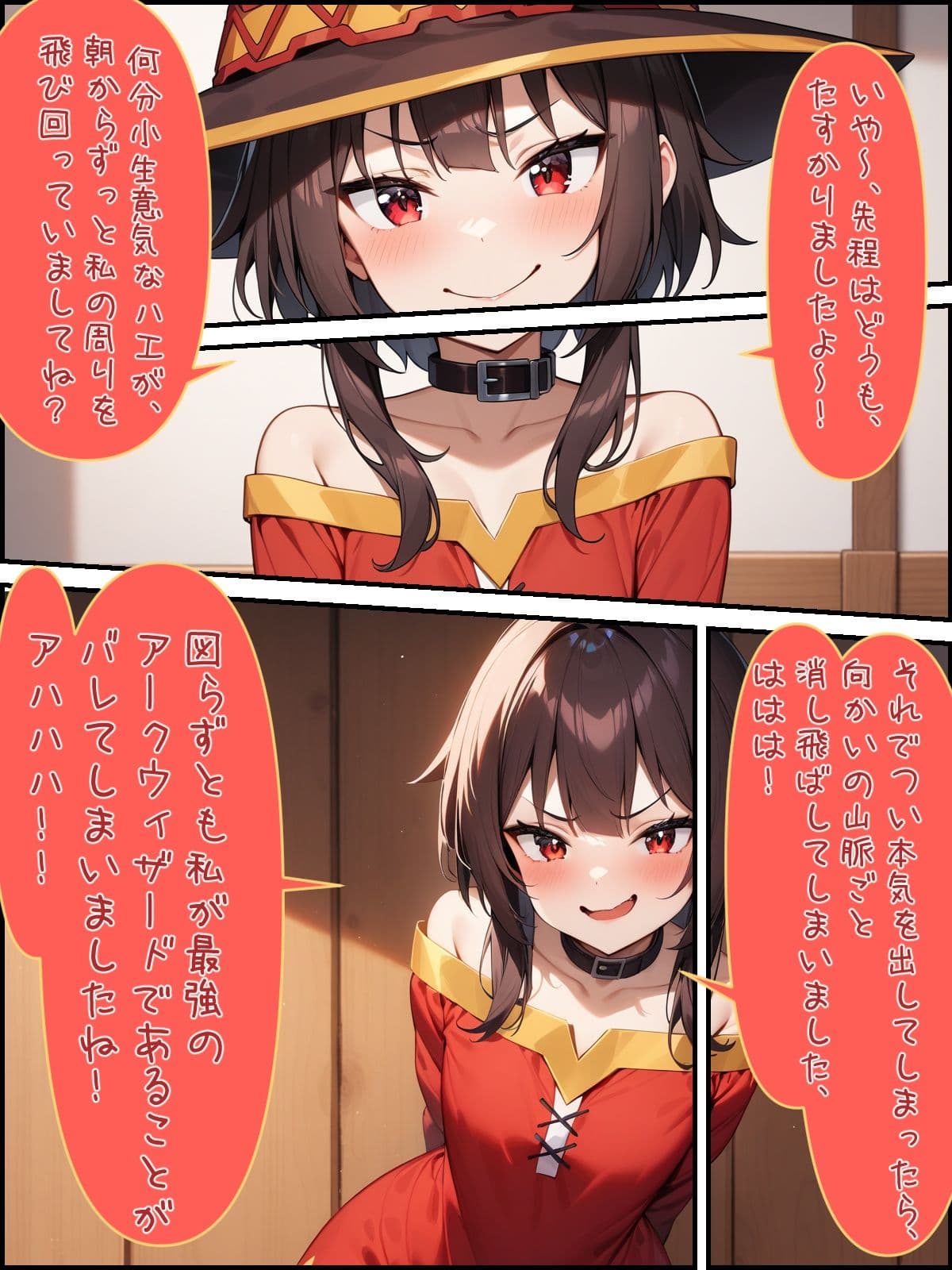 この爆裂魔法娘に白濁を！ サンプル 3