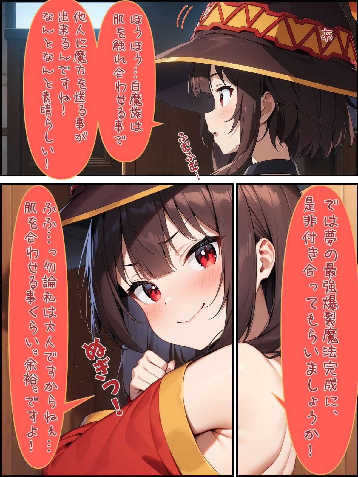 この爆裂魔法娘に白濁を！ サンプル 6