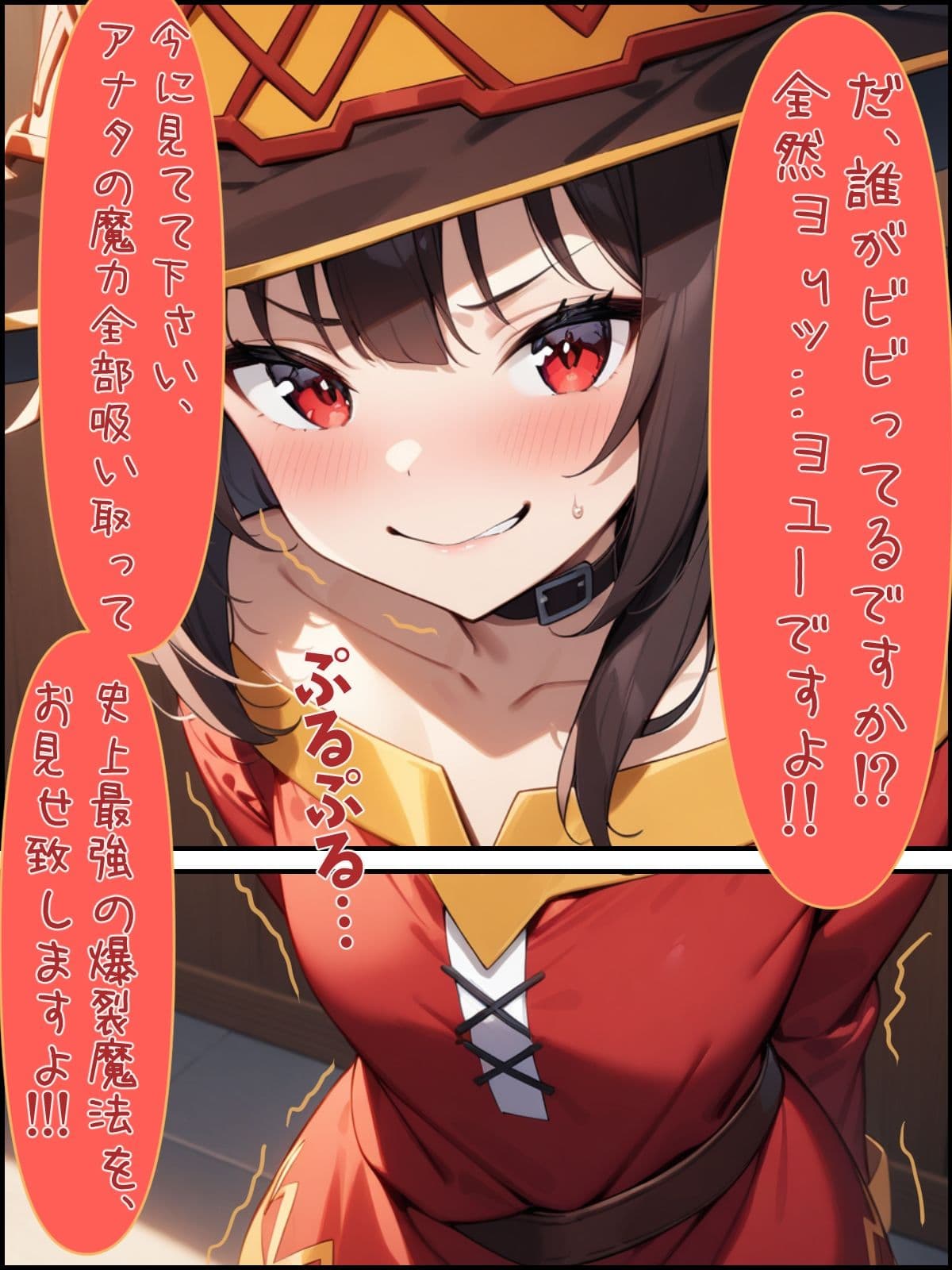 この爆裂魔法娘に白濁を！ サンプル 9