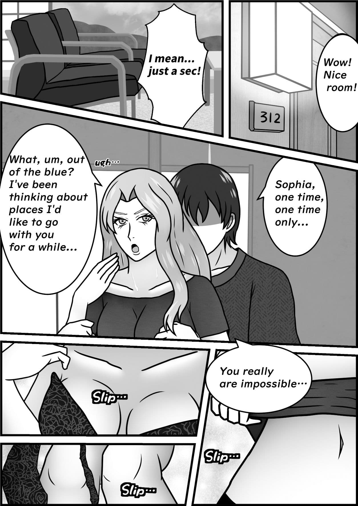 白人英語教師とお忍びデート サンプル 10