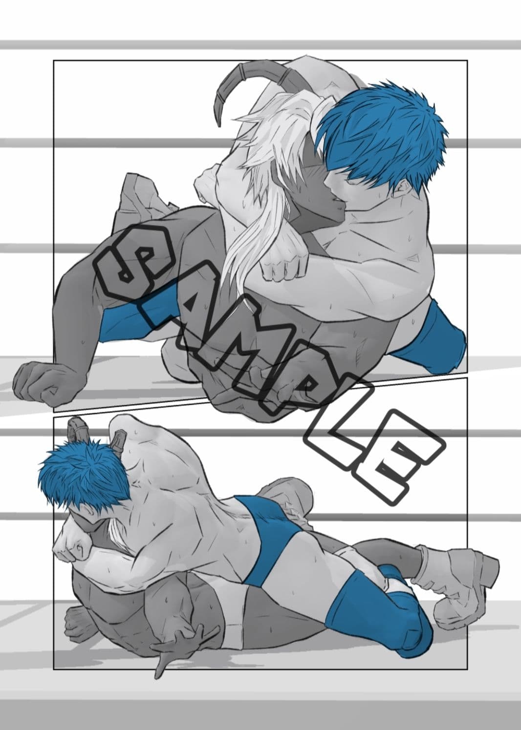 【ゲイ向け】魔王様×元勇者×魔王様 いちゃラブ新婚ふぁいと（2） サンプル 3