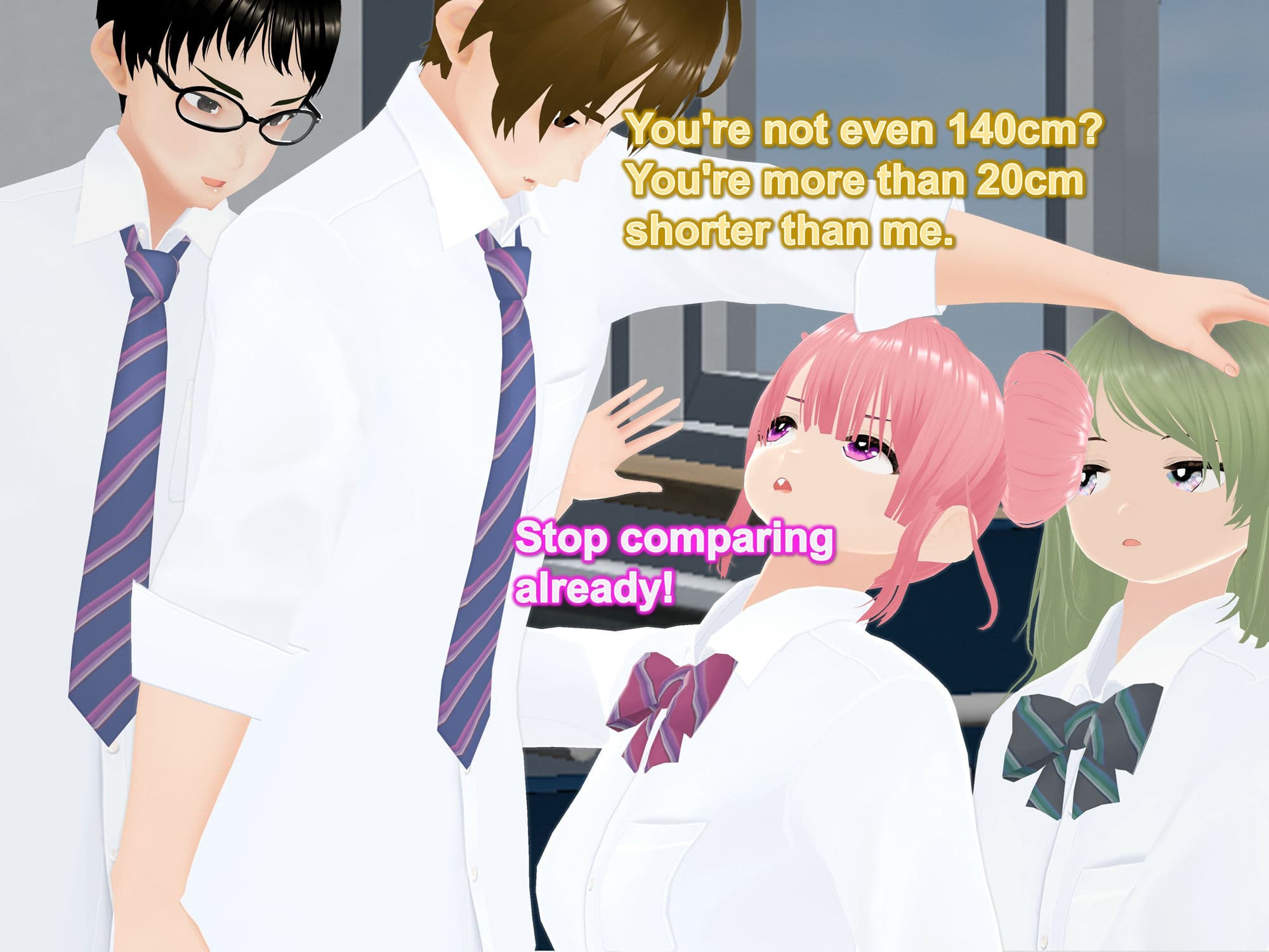 Outgrowing only girls， Overtake boys， Growth sound. Classmate Arc サンプル 8