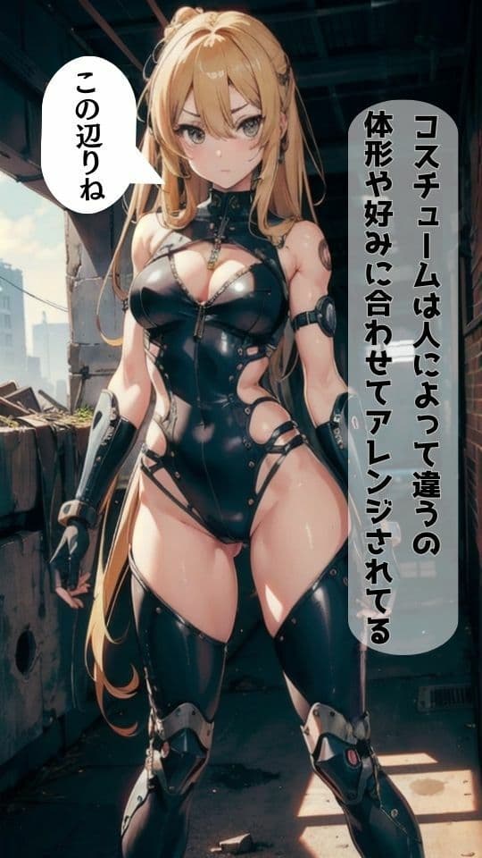 女子校生スパイの受難【AI美女イラストコミック】 サンプル 6