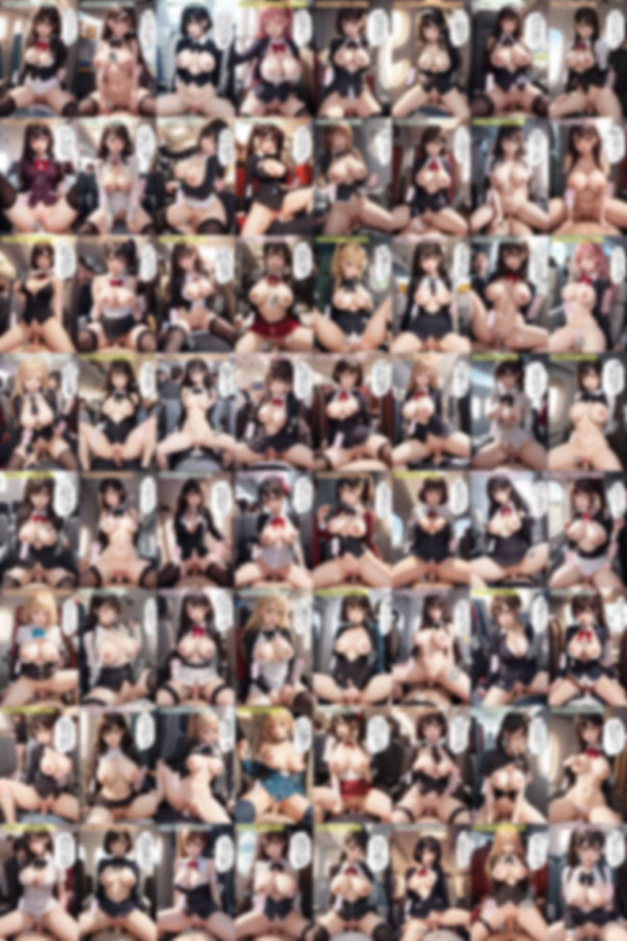 【オマン航空】機内でエッチできるCA vol.1 サンプル 9