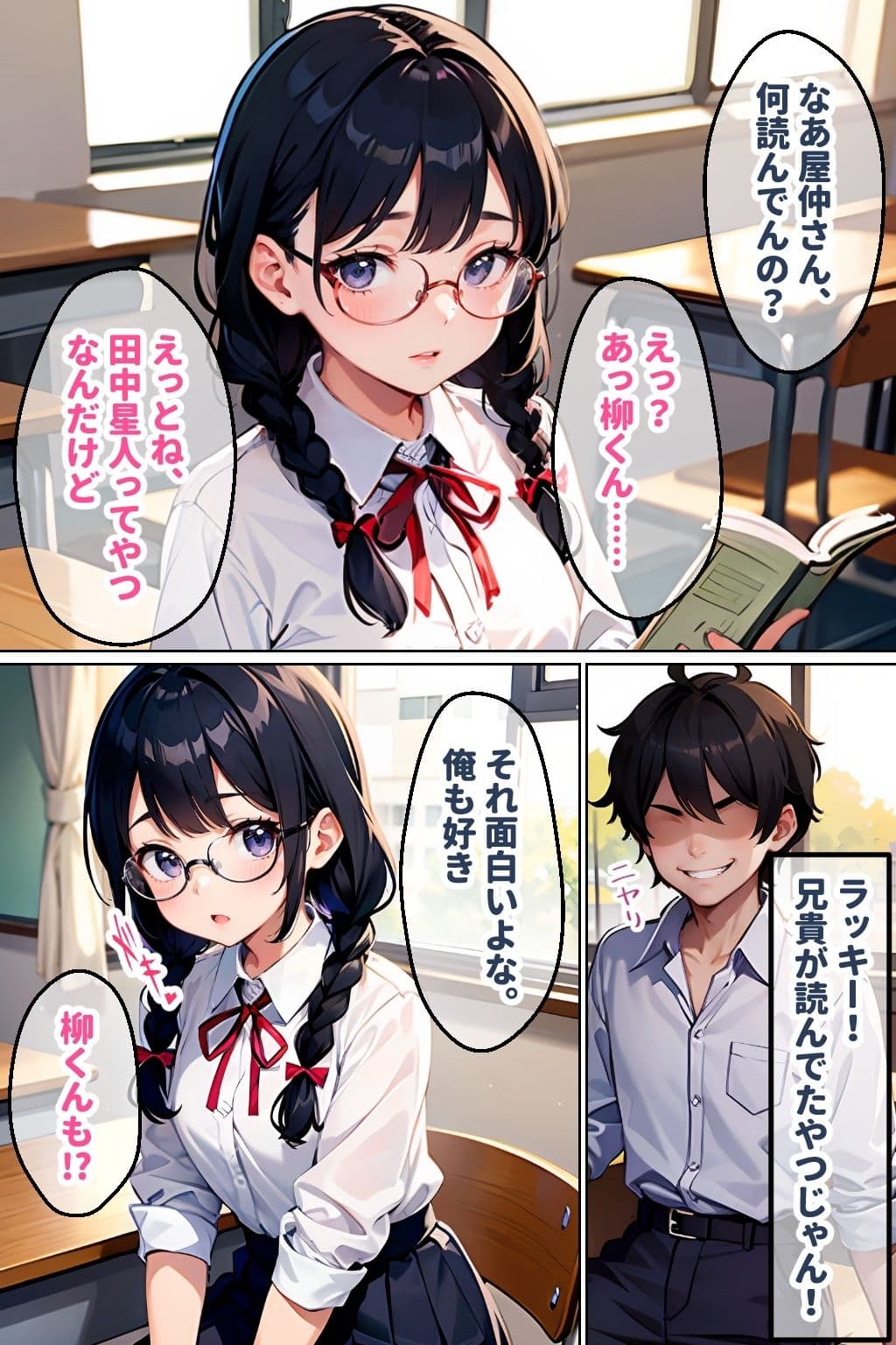 地味なオタク娘を俺好みに調教してみた サンプル 1