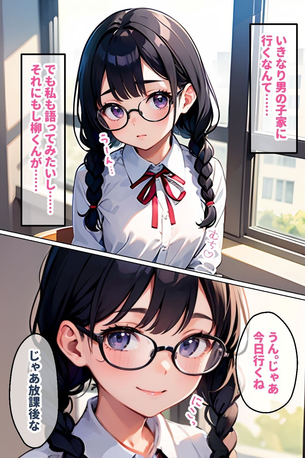 地味なオタク娘を俺好みに調教してみた サンプル 3
