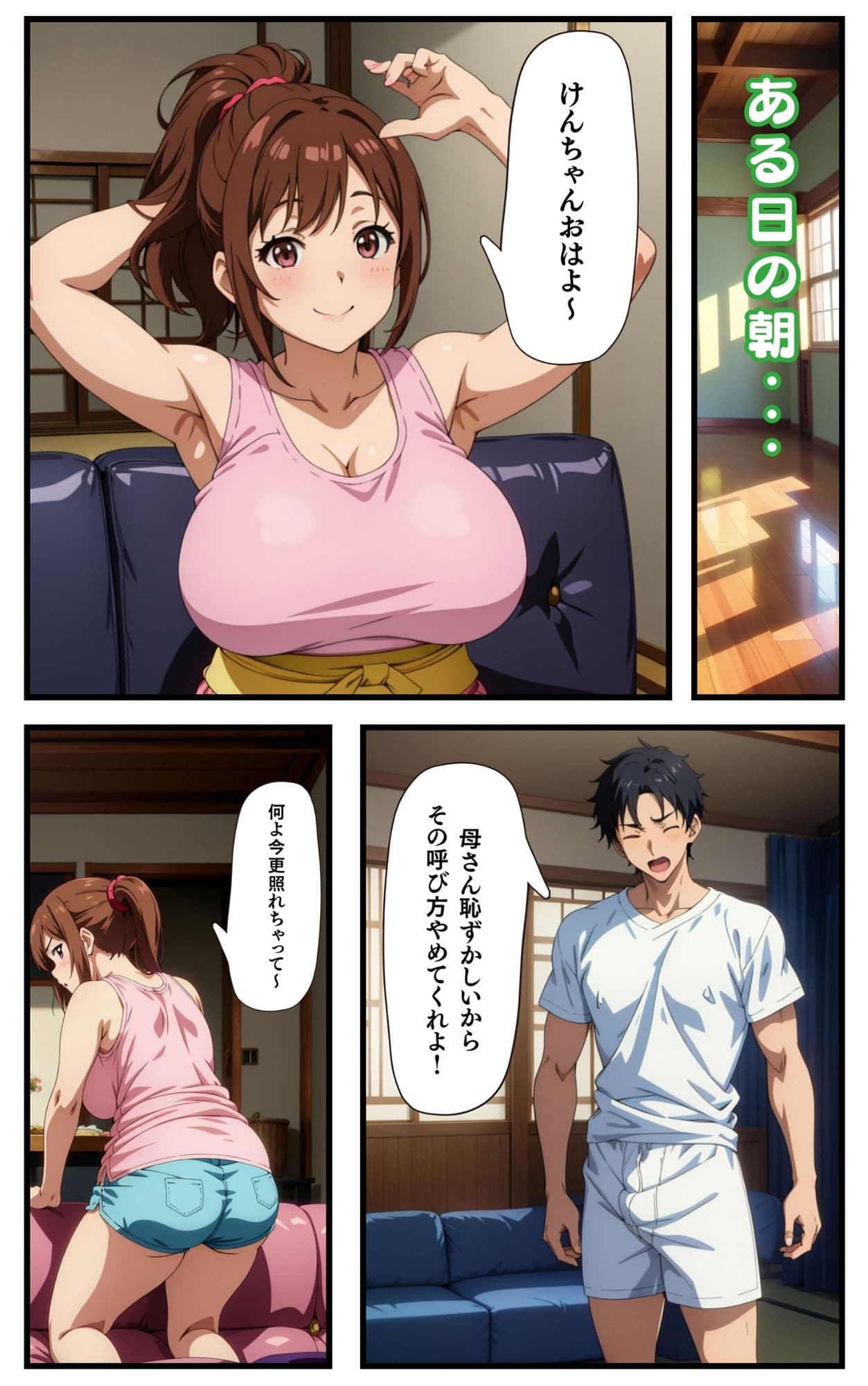 母にセックスをお願いしてみた。 サンプル 1