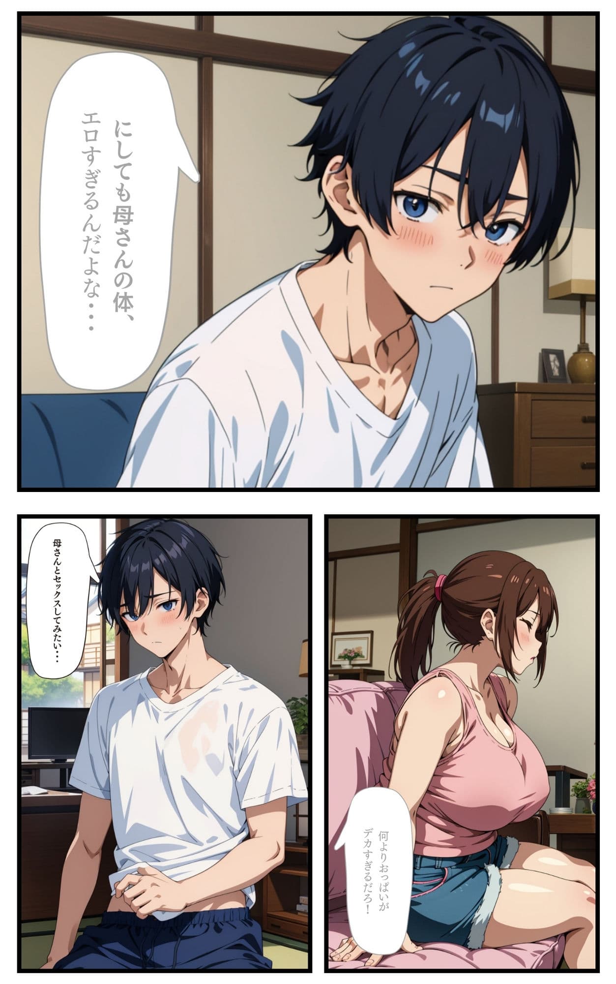 母にセックスをお願いしてみた。 サンプル 2