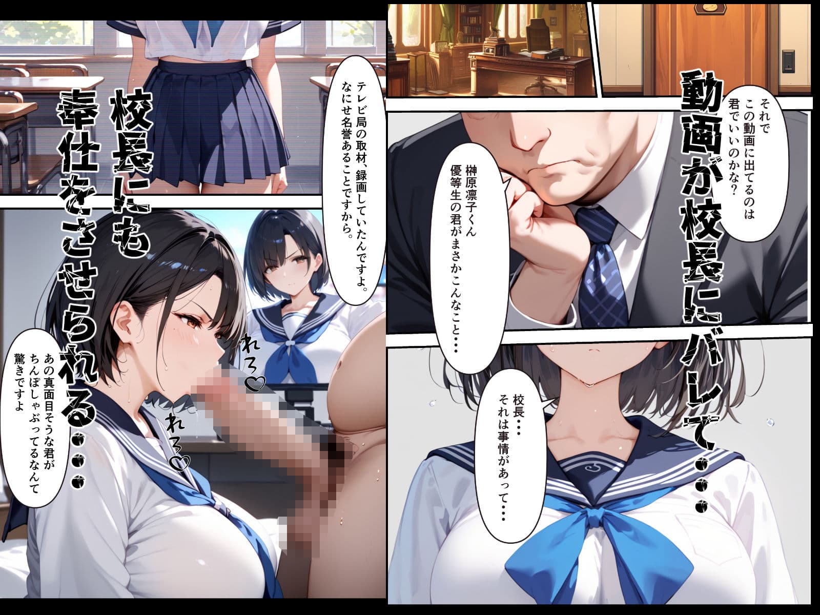 ボクを守るために不良の性奴●になっても絶対に堕ちないカノジョ2 サンプル 5