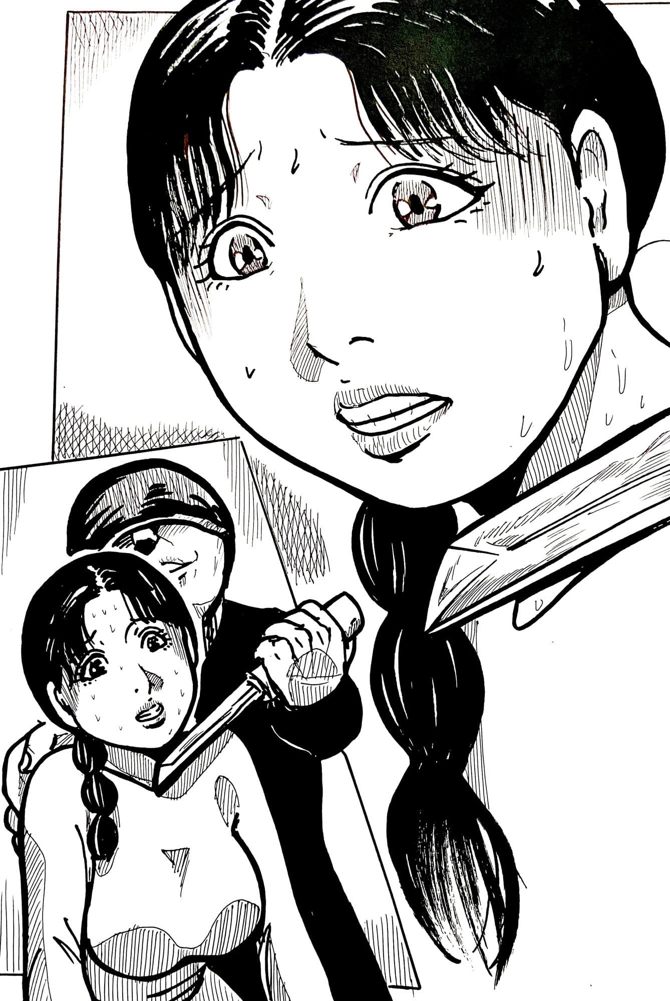 朗らかな人妻に寄りつく男たち サンプル 9