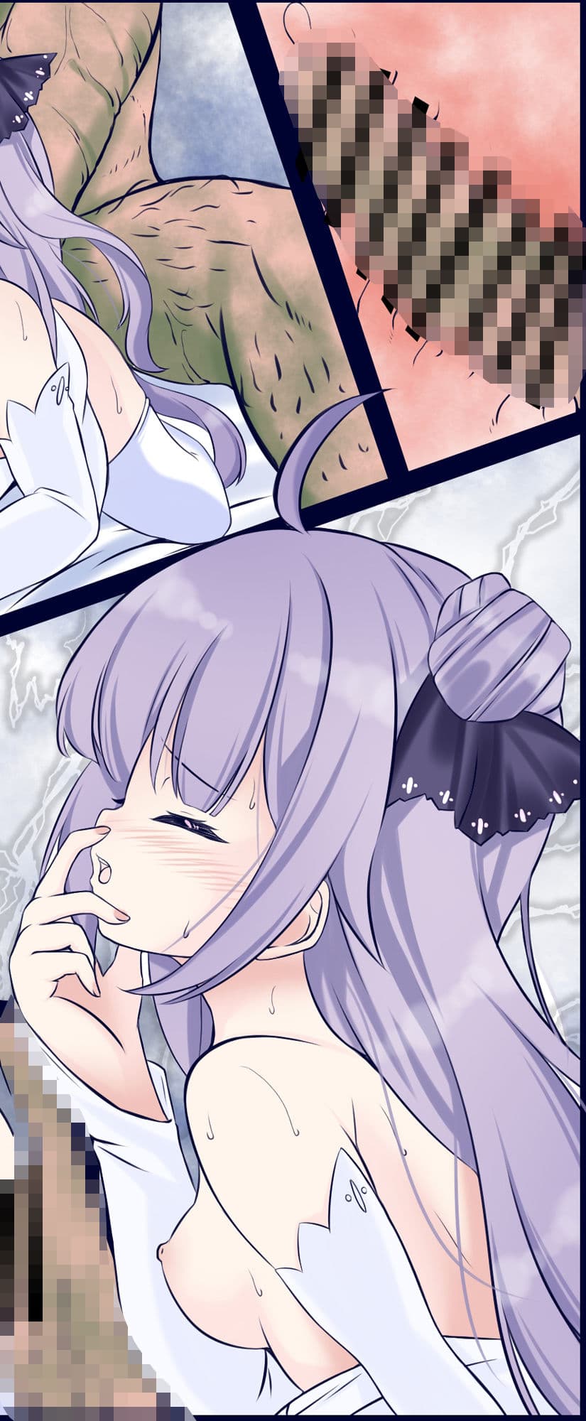 【アズー●レーン】指揮官が居ない時に代理の副官に性欲処理させられるユニコーンちゃん サンプル 3