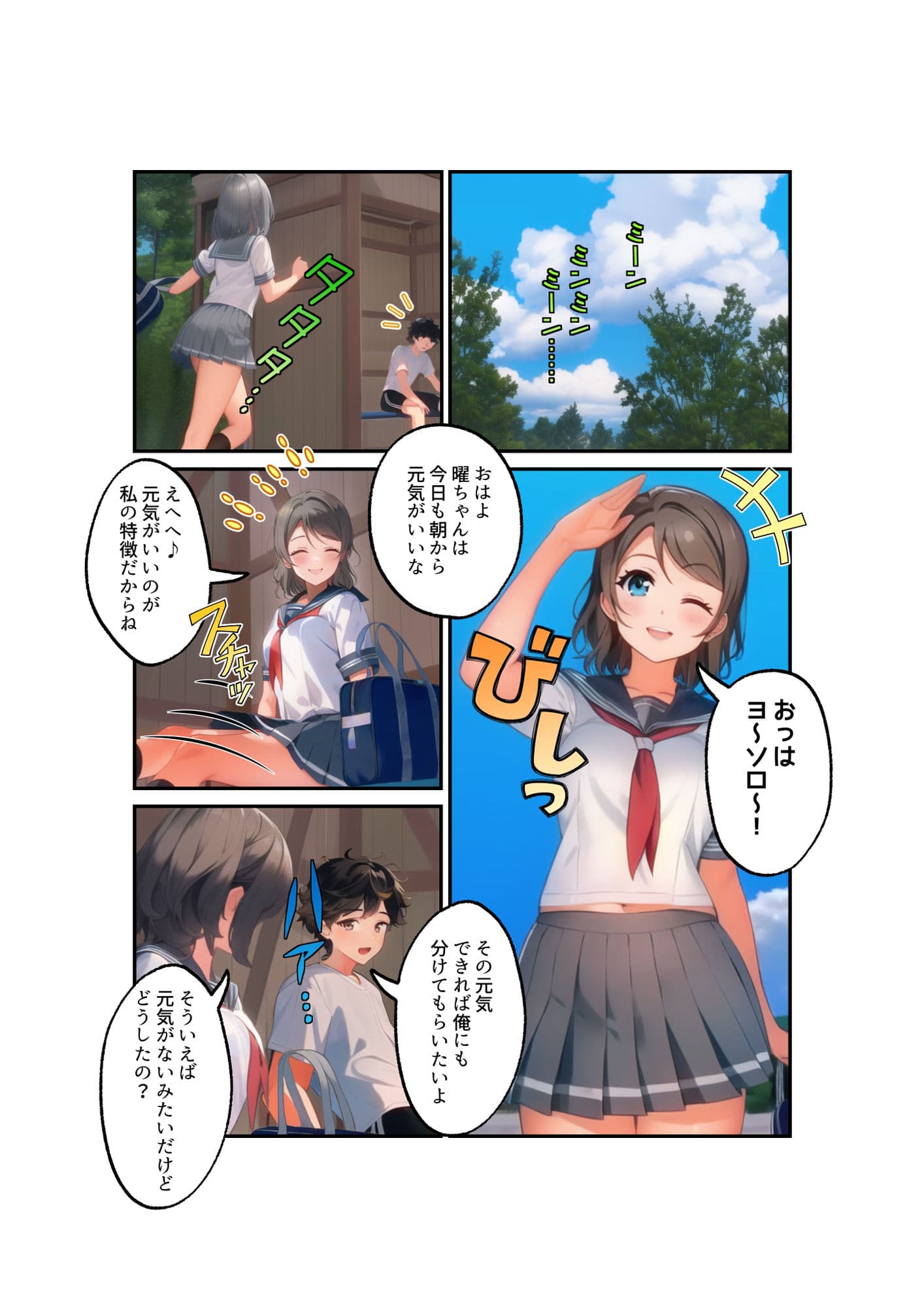 Aqours Private Lover ‐渡〇曜‐フルカラー版 サンプル 1