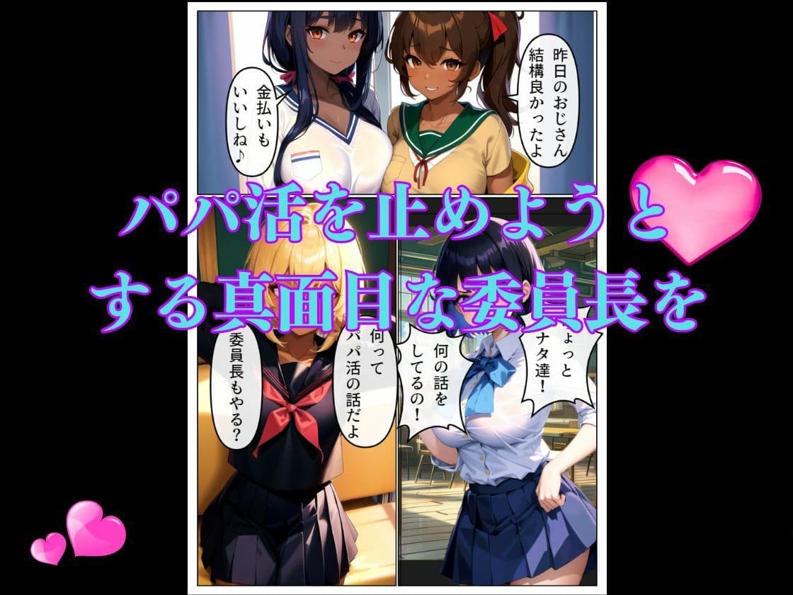 真面目な委員長がパパ活に堕ちる サンプル 3