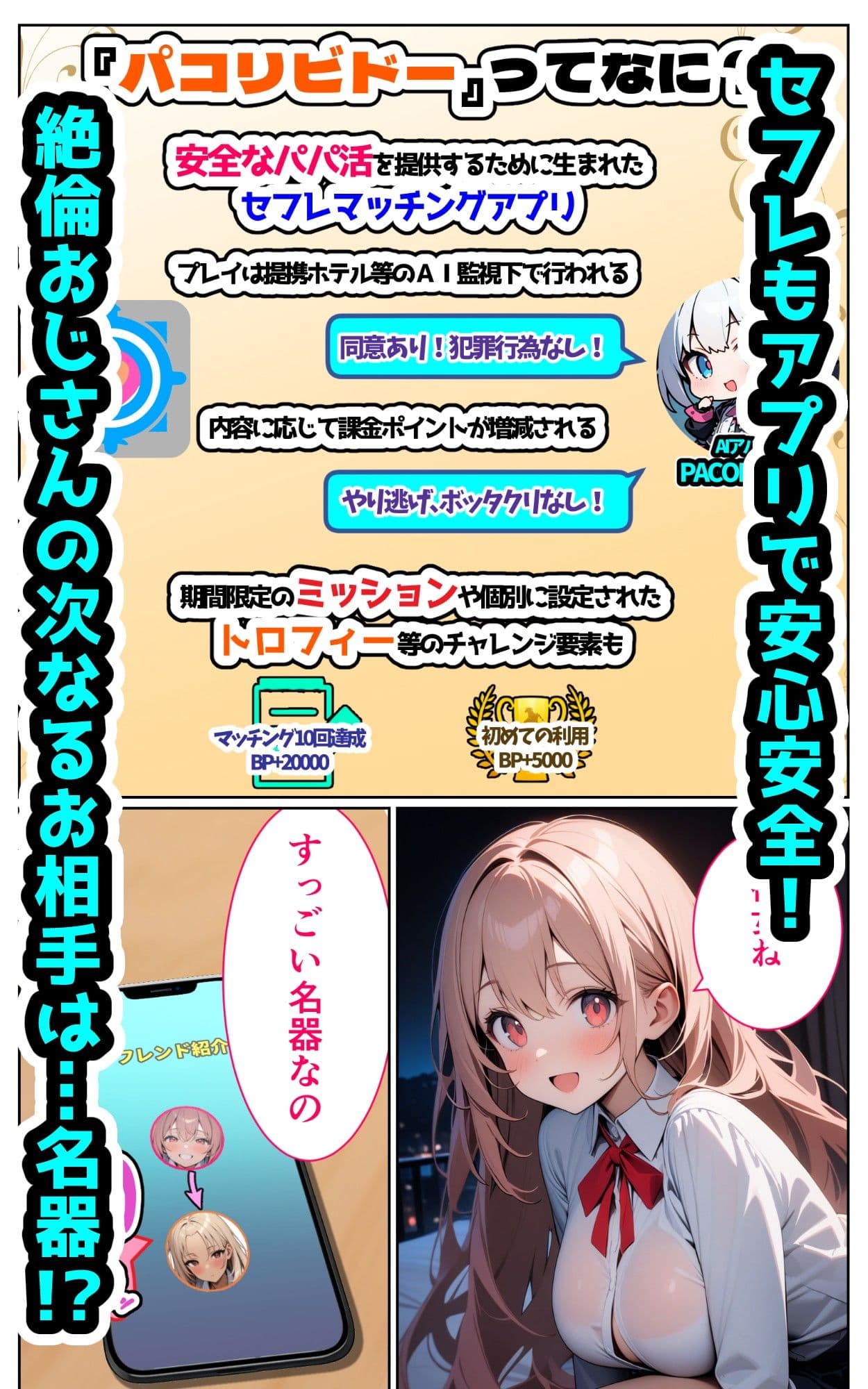絶倫おじさんvsギャル名器 サンプル 1