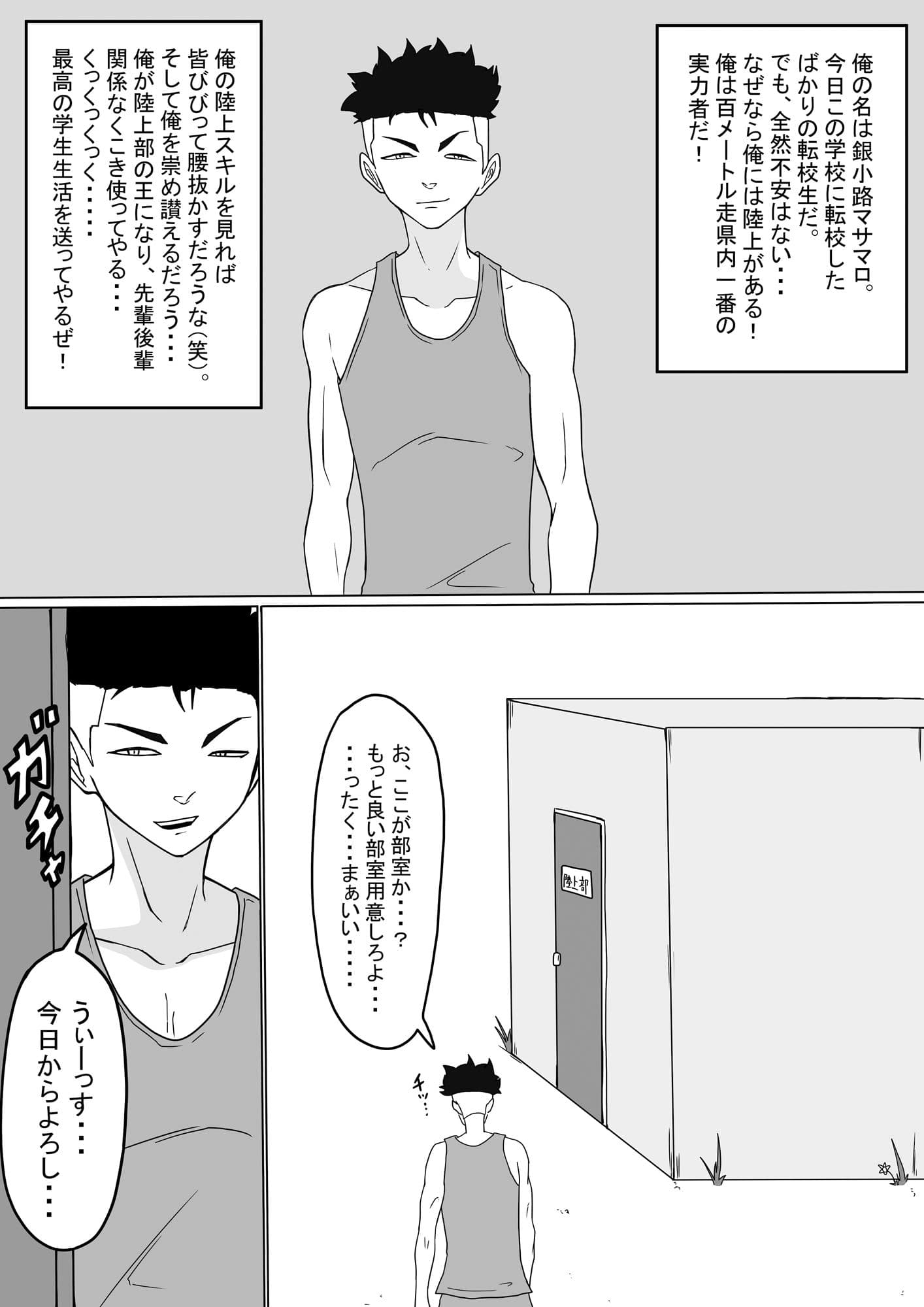 陸上部のドS女子たち前編後編セット サンプル 1