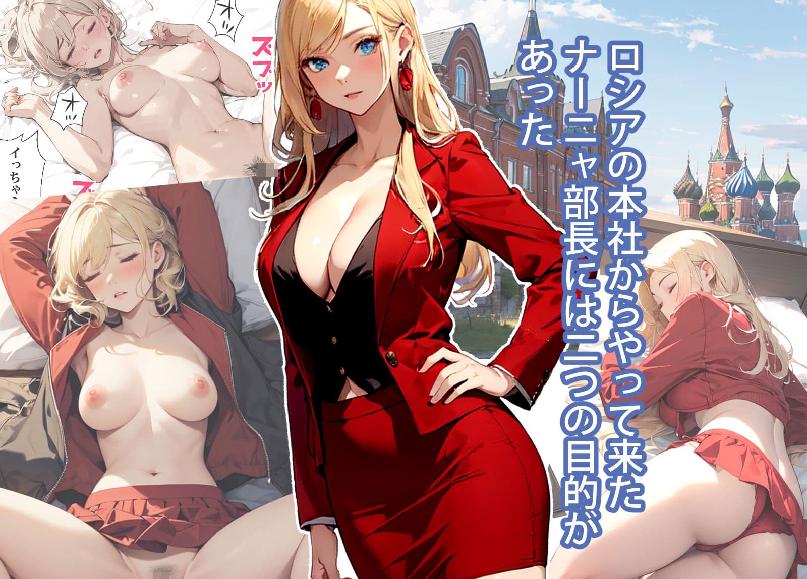 ロシアからやって来た上司ナーニャさんを孕ませてしまった話 サンプル 1