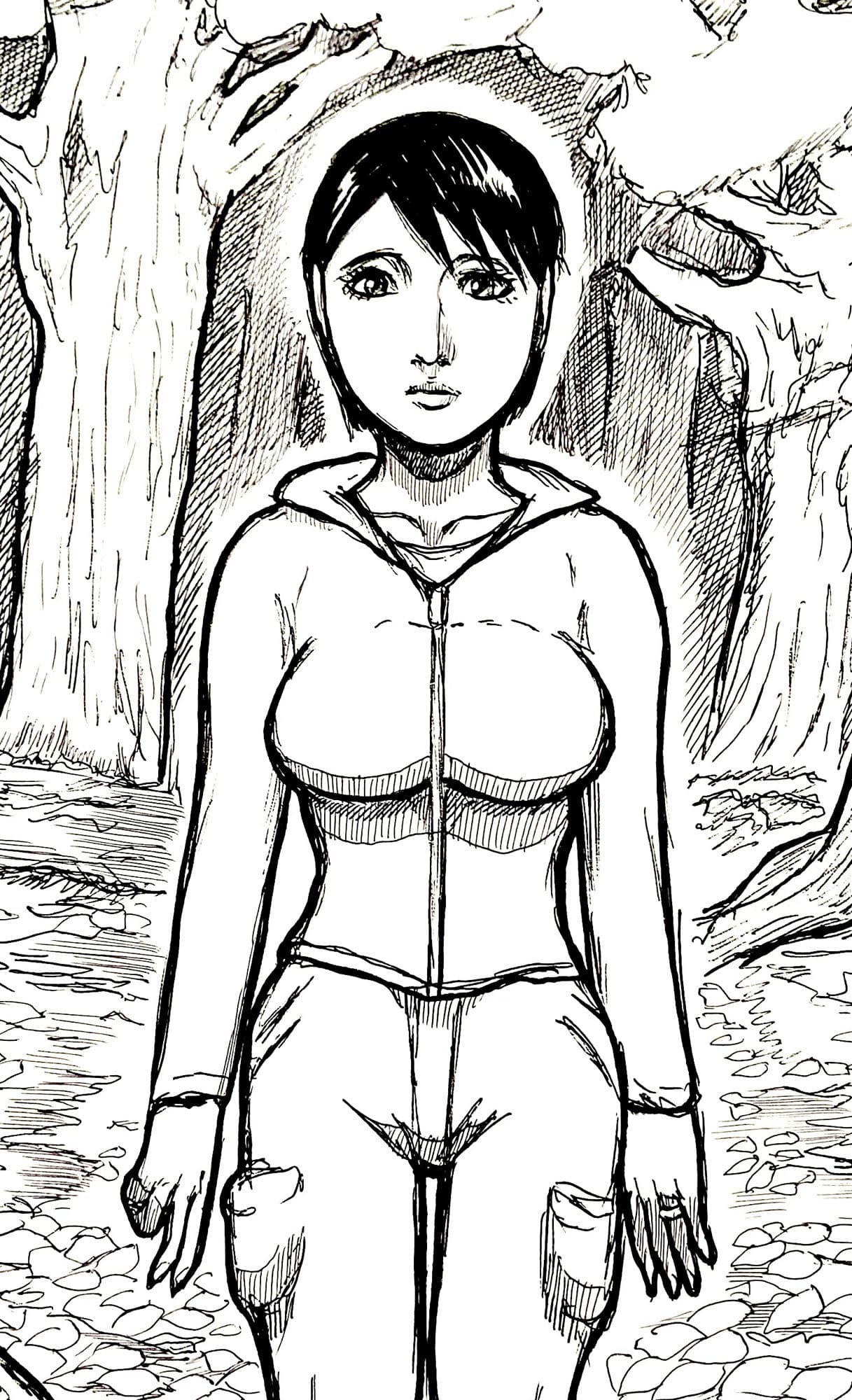 山好き人妻と人獣たち サンプル 1