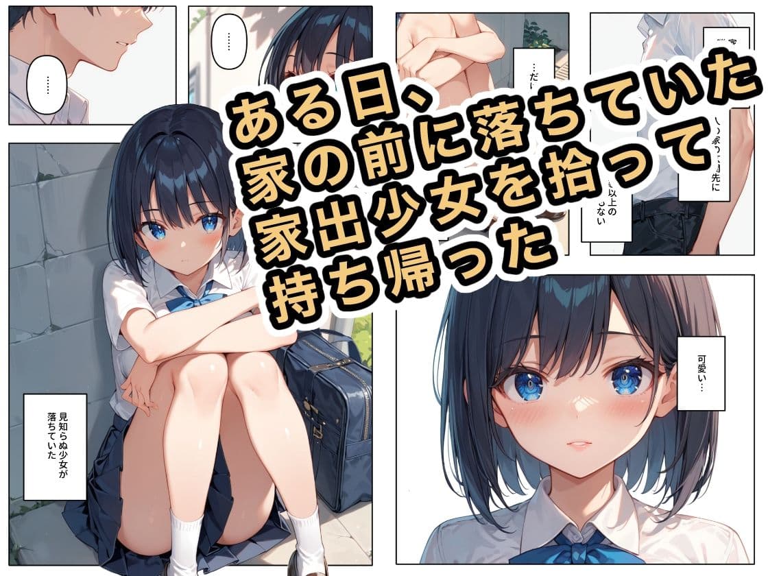 拾った家出少女に懐かれた サンプル 1