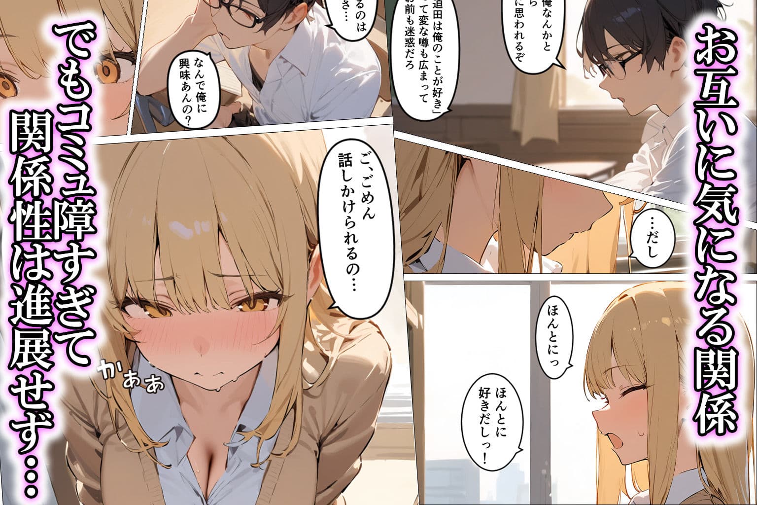 オタクに優しいギャルと両想いだったのにデカチン男に寝取られる話 サンプル 2