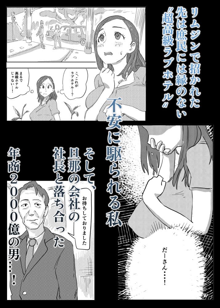 キミの奥さんを愛人として迎えさせてもらう ―――拒否権はない。 サンプル 2