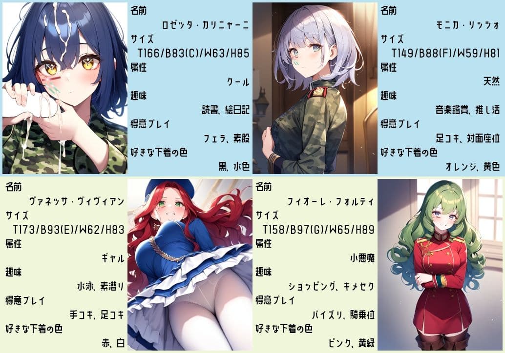 快楽責めで口を割らせる女兵士の尋問調書 〜THE GIRLS IN THE DOLLS(上)〜 サンプル 2