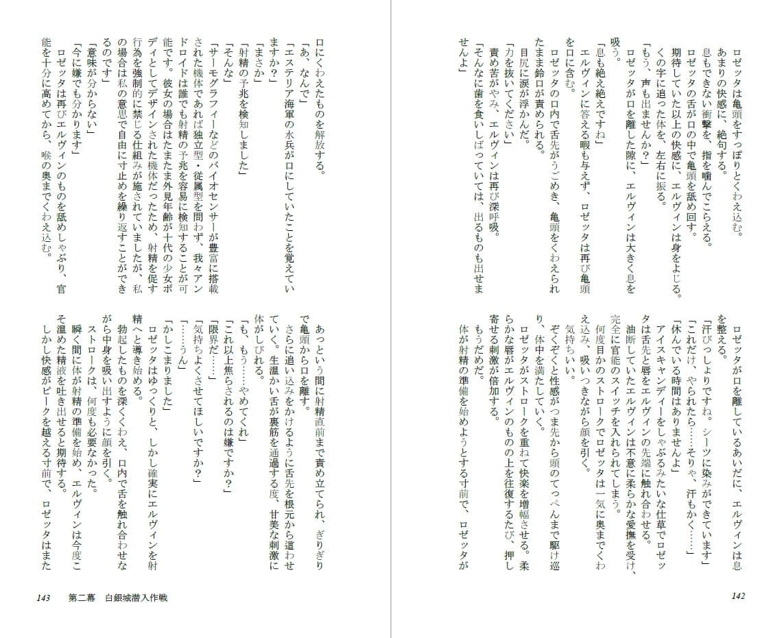 快楽責めで口を割らせる女兵士の尋問調書 〜THE GIRLS IN THE DOLLS(上)〜 サンプル 5