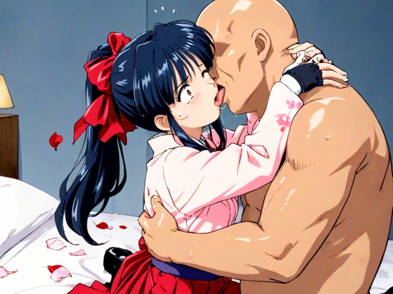 【AI作品】サ◯ラ大戦 神◯寺さくらとア◯リス 歌劇団への高級接待の強要命令 サンプル 2