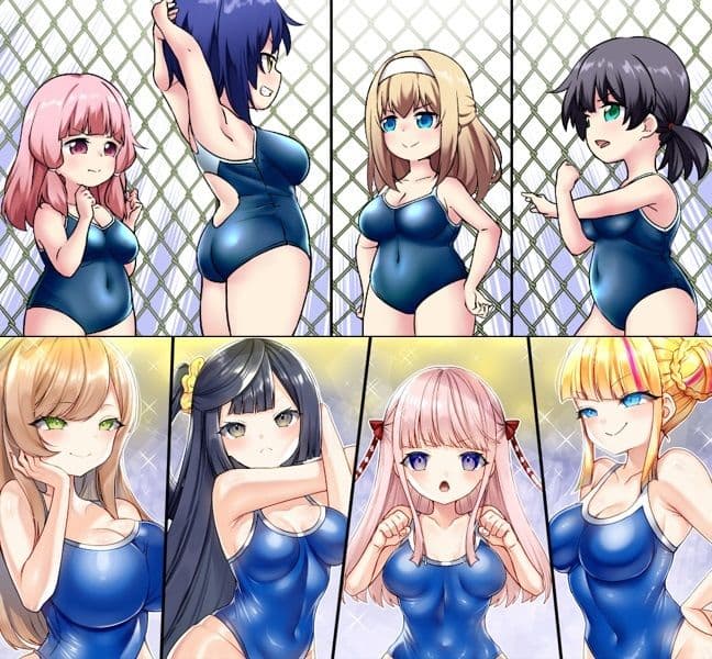 学校で女子プロレス！ 全員失神失禁 試合後百合えっち暴力編 サンプル 1