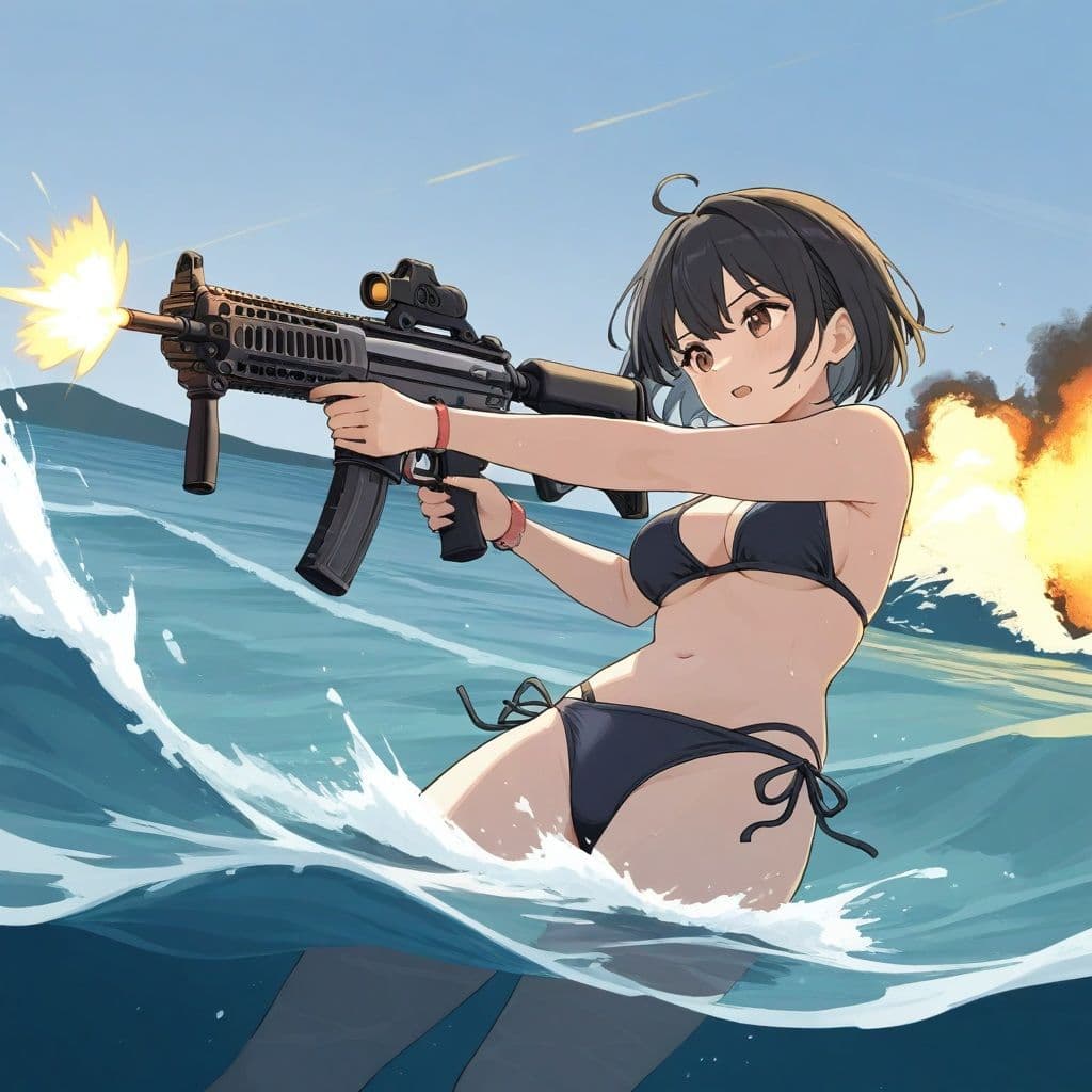 女性自衛官たたかう  パートナーは海賊？ サンプル 7