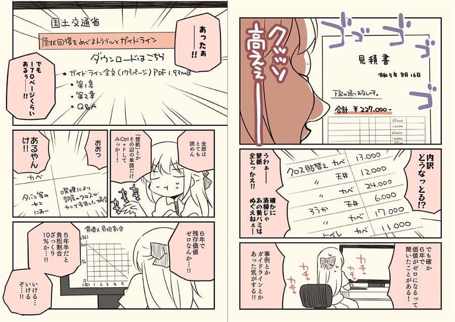 孤独死した部屋を解約した話 サンプル 3