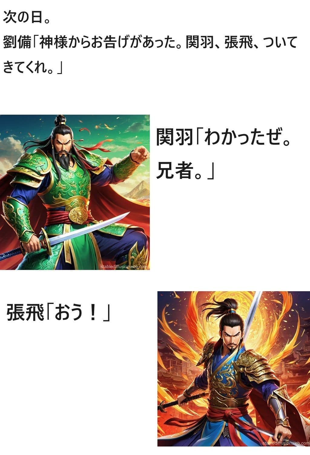 三国志ファンタジー 第1章 サンプル 3