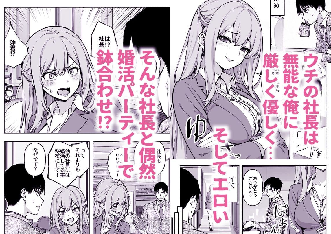婚活パーティーに社長がいたので膣を説得してみた サンプル 1