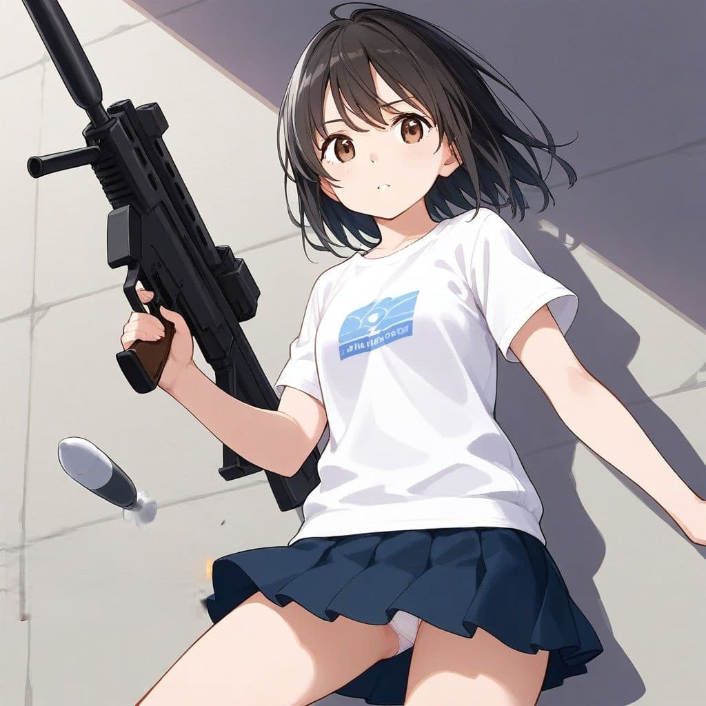 女性自衛官たたかう 3   レ●プ野郎を吹き飛ばし、戦車も破壊して サンプル 5