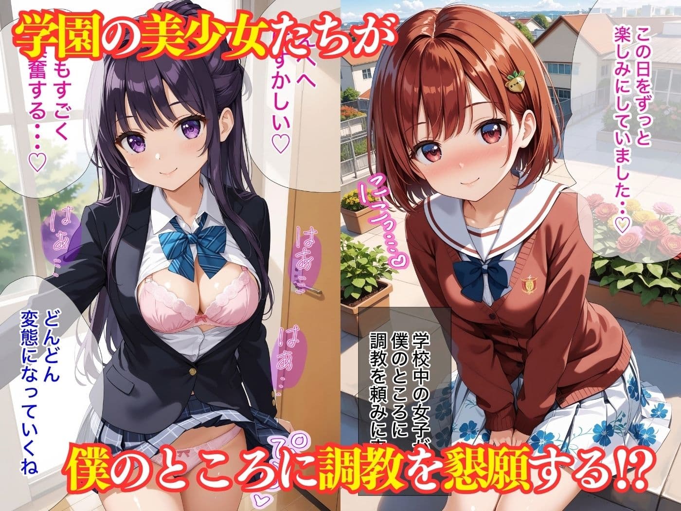 かわいそうな女の子はかわいい【4K高画質】 サンプル 1