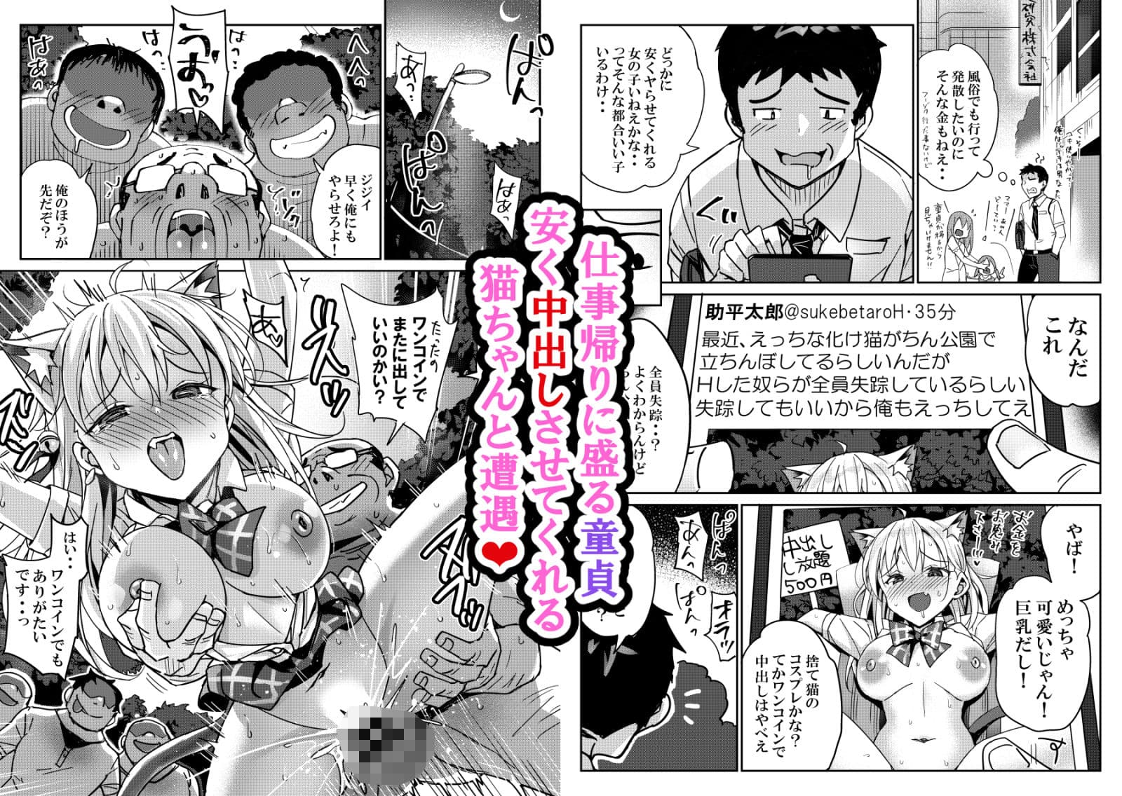 捨て猫の誘惑には誰も勝てない サンプル 1