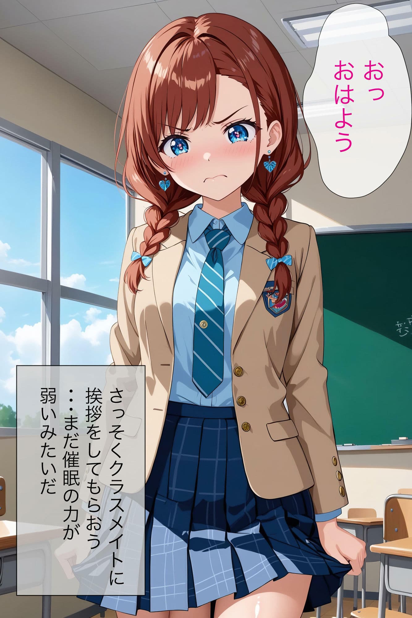 エッチな催●学園生活♪【4K高画質】 サンプル 5