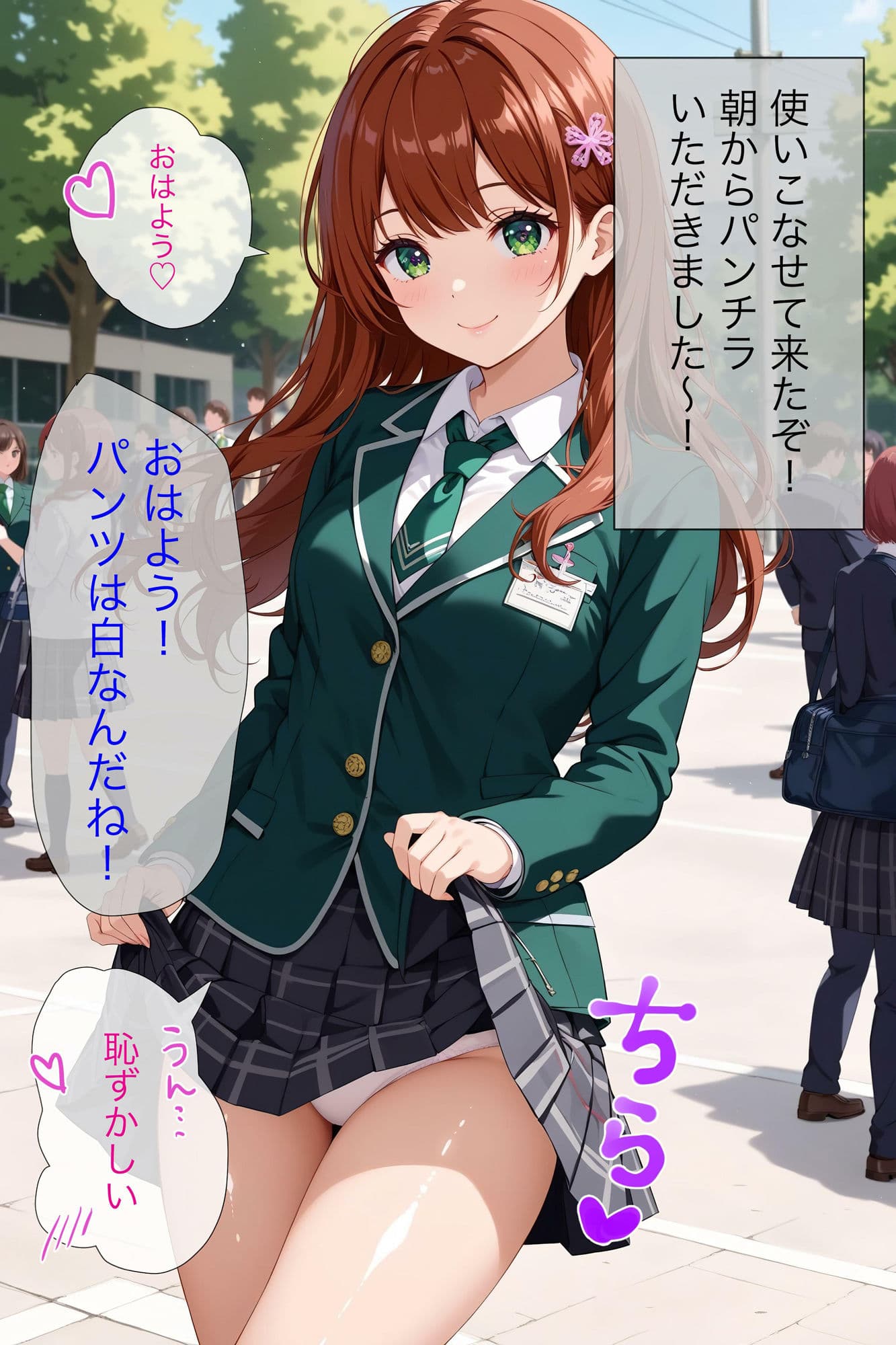 エッチな催●学園生活♪【4K高画質】 サンプル 6