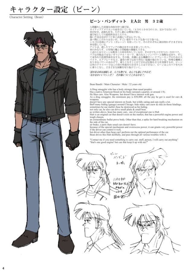BEAN BANDIT FAN BOOK サンプル 1