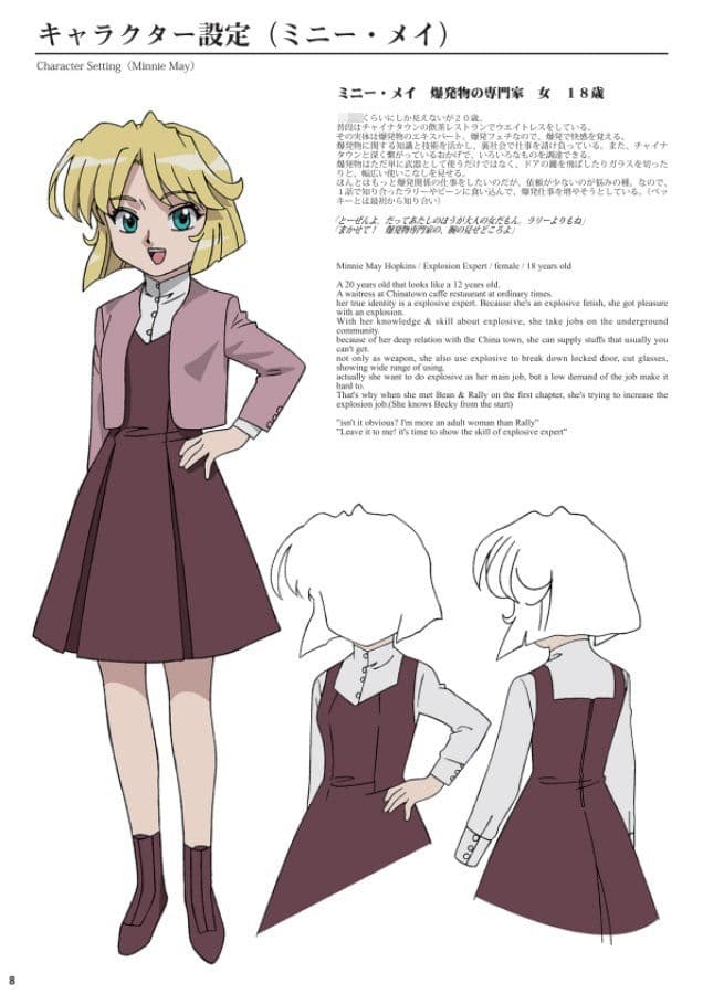 BEAN BANDIT FAN BOOK サンプル 3