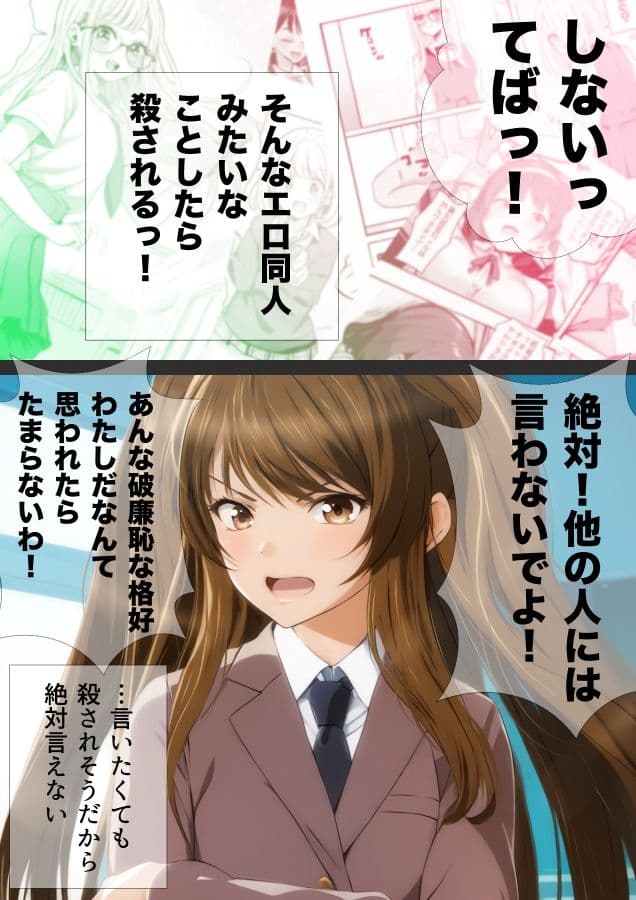 巨大神話少女AIKA 漫画演出版SP 二人の巨大少女 サンプル 8