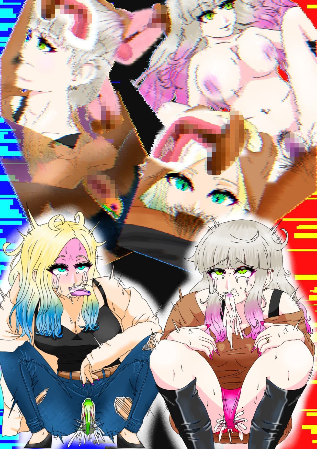 ヤンキー＆ギャル4人時間停止○ サンプル 4