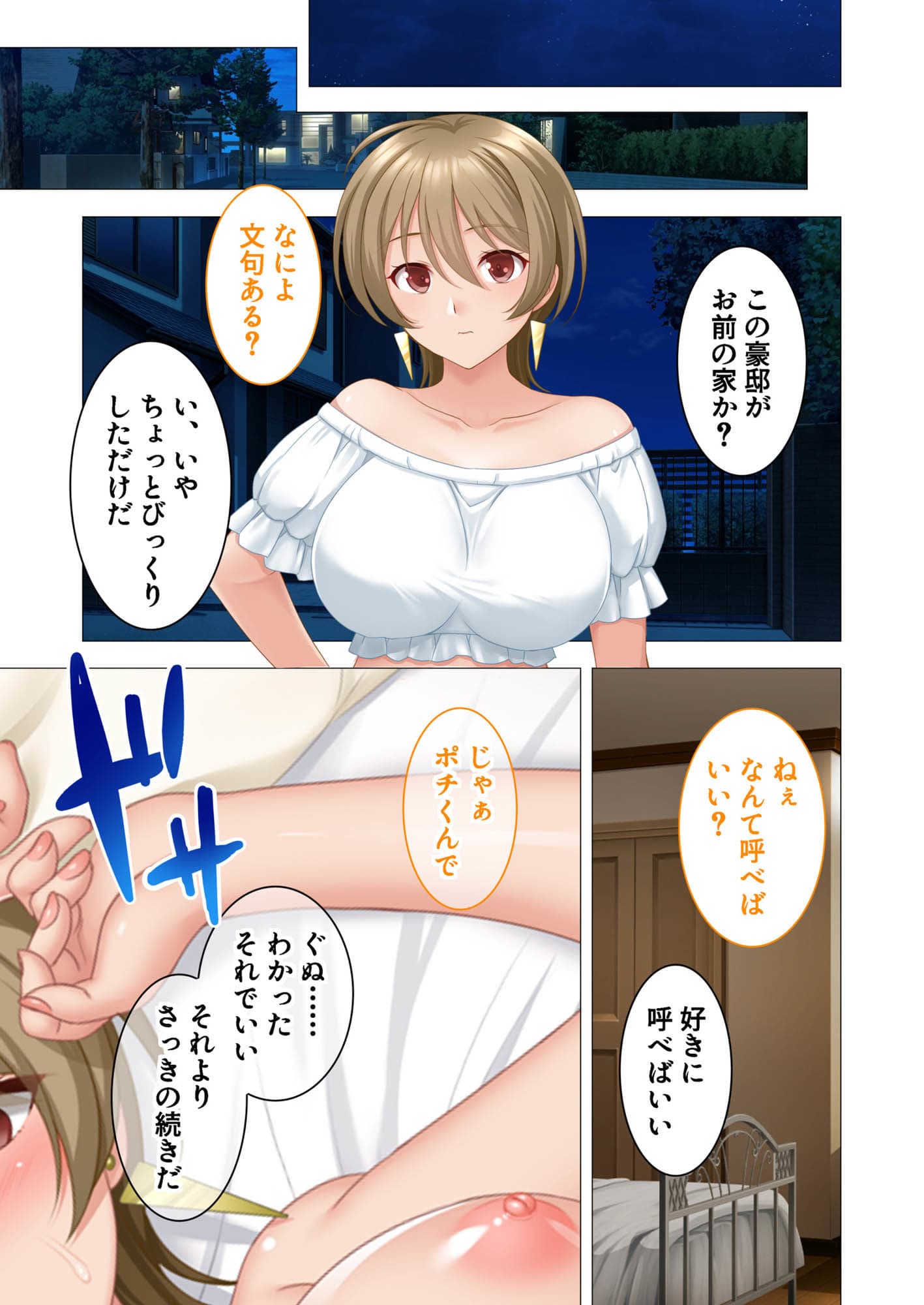 寄生男 〜催淫術で躾けるセレブ人妻〜 モザイクコミック総集編 サンプル 1