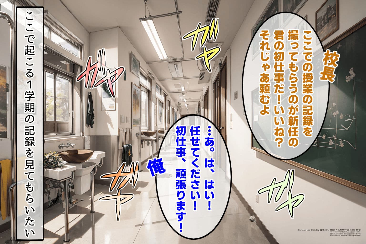 ハーレム学園 1学期 サンプル 2